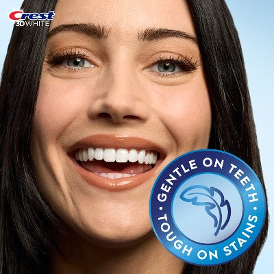 Crest 3DWhitestrips Sensitive + LED Light At-Home Teeth Whitening Kit 14 Treatments - Imperfect Box