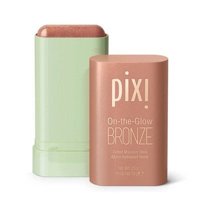 Pixi On The Glow Bronze Tinted Moisturizer Stick Bronzer Soft Glow 0.6oz - Imperfect Box