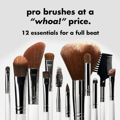 e.l.f. Professional Brush Kit 12ct - New