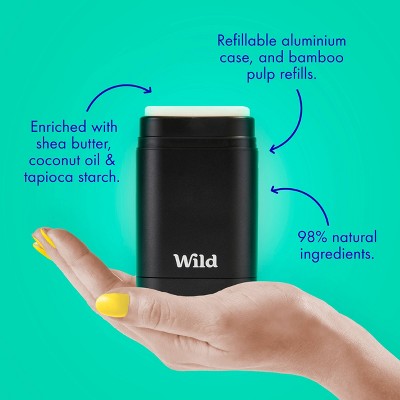 Wild Cosmetics Pink Stocking Case & Santa's Christmas Cookies Deodorant Refills 1.4oz/2ct - Imperfect Box