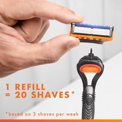 Gillette Fusion5 Men's Razor Blade Refills 4ct - Missing Box