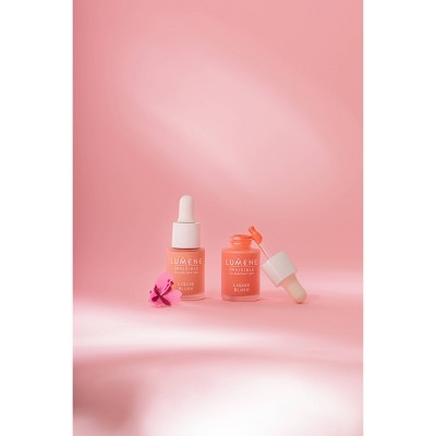 Lumene Invisible Illumination Liquid Blush Pink Blossom 0.5 fl oz - New