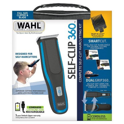 Wahl Self-Clip 360 Cordless Electric Hair Clipper Set - New