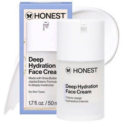 Honest Beauty Deep Hydration Face Cream with Shea Butter 1.7 fl oz - Imperfect Box