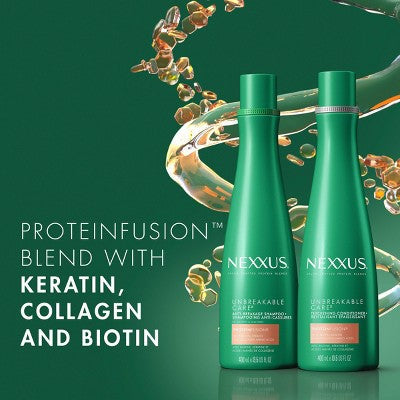 Nexxus Unbreakable Care Biotin Conditioner For Fine & Thin Hair 13.5 fl oz - New