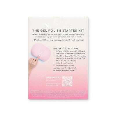 Olive & June Nail Gel Starter Kit - Imperfect Box