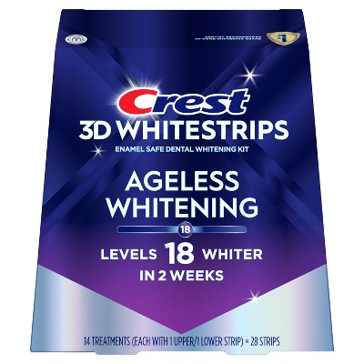 Crest 3D Whitestrips Ageless Whitening Whitening Kit  14ct - Imperfect Box