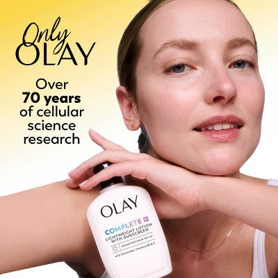 Olay Complete Plus Face Lotion with Sunscreen SPF 40 6 fl oz - Imperfect Box