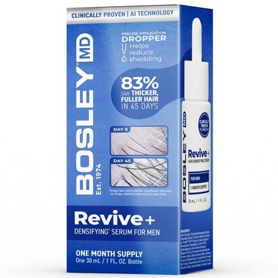 BosleyMD Revive + Densifying Hair Regrowth Serum for Men 1 fl oz - Imperfect Box