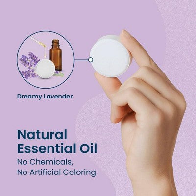 Body Restore Shower Steamers with 100% Natural Essential Oil Lavender 6ct - New