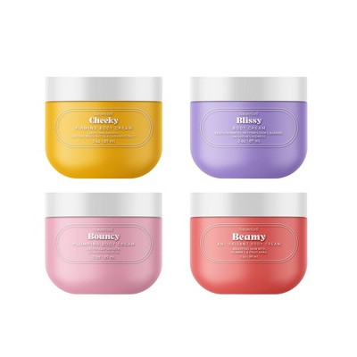 NatureWell Bath and Body Gift Sets Golden Glow 4ct - Imperfect Box