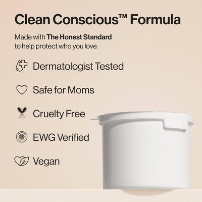 Honest Beauty Hydrogel Cream Refill with Hyaluronic Acid 1.7 fl oz - Imperfect Box