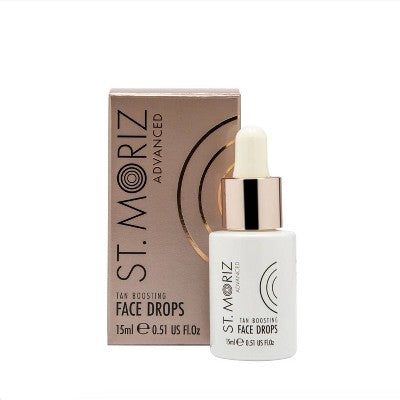 St. Moriz Facial Tan Boosting Serum Tanning Drops 0.51 fl oz - New