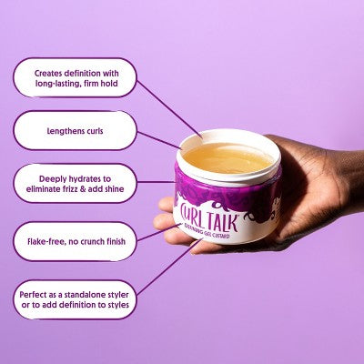 Not Your Mother's Curl Talk Defining Hair Gel Custard 12oz - New