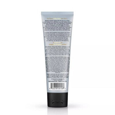 Brazilian Bare Blueberry Exfoliating Shave Syrup 4oz - New