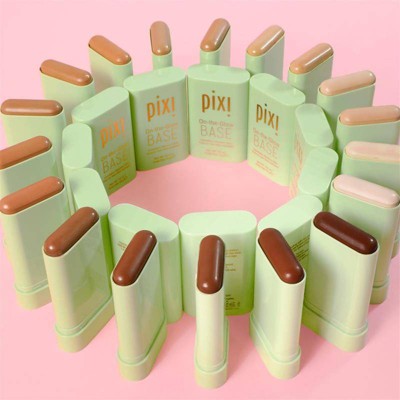 Pixi by Petra On-the-Glow BASE Foundation Caramel 0.6oz - Imperfect Box