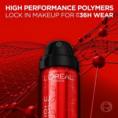 L'Oreal Paris Infallible 3-Second Up to 36HR Wear Setting Spray 1.76oz - Imperfect Container