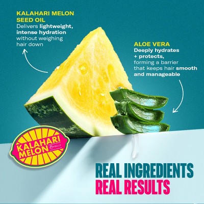 Mielle Organics Kalahari Melon & Aloe Vera Leave-In Conditioner 6 fl oz - Imperfect Container