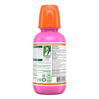 TheraBreath Kids Bubble Gum Mouthwash 10oz - New