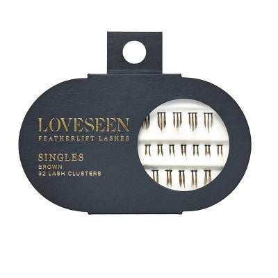 LoveSeen Featherlift False Eyelashes Brown 32pc - Imperfect Box