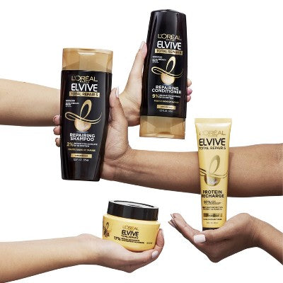 L'Oreal Paris Total Repair 5 Shampoo and Conditioner Set 25.2 fl oz - Imperfect Box