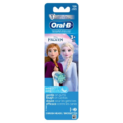 Oral-B Kids Extra Soft Replacement Brush Heads Disney's Frozen 2ct - Imperfect Box