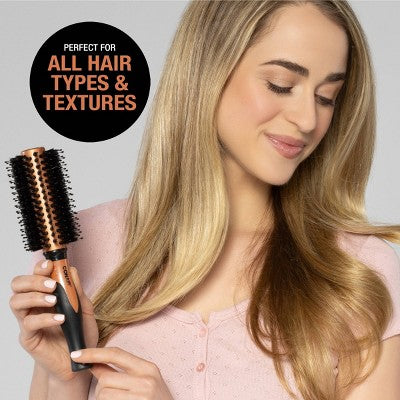 Conair Copper Pro Porcupine Round Hair Brush Small Barrel All Hair - Imperfect Container