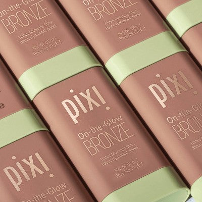 Pixi On The Glow Bronze Tinted Moisturizer Stick Bronzer Soft Glow 0.6oz - Imperfect Box