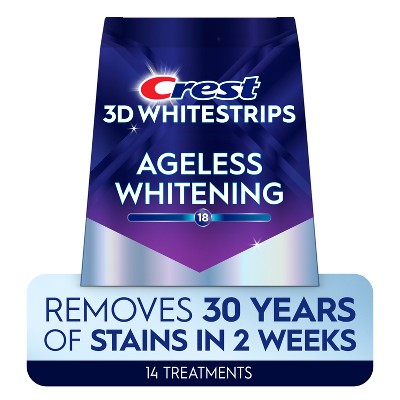 Crest 3D Whitestrips Ageless Whitening Whitening Kit  14ct - Imperfect Box