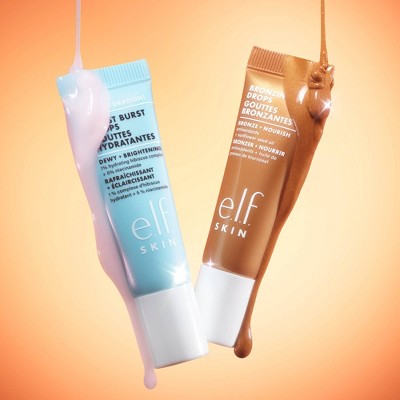 e.l.f. SKIN The Hottest Drops Duo Bronzing Drops & Holy Hydration 2ct/0.33oz - Missing Box