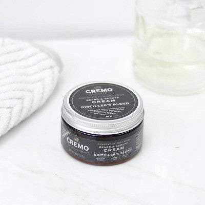 Cremo Distiller's Blend (Reserve Collection) Beard & Scruff Cream 4oz - New