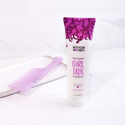 Not Your Mother's Curl Talk Sculpting Gel 9.7 fl oz - Imperfect Container