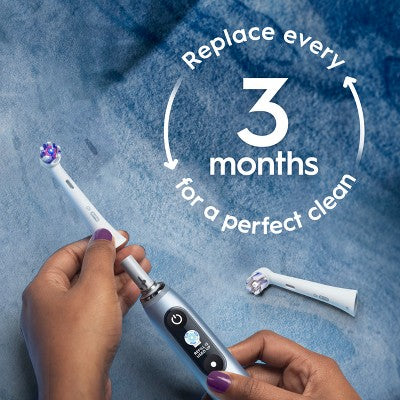 Oral-B iO Ultimate Replacement Brush Heads White 2ct - Imperfect Box