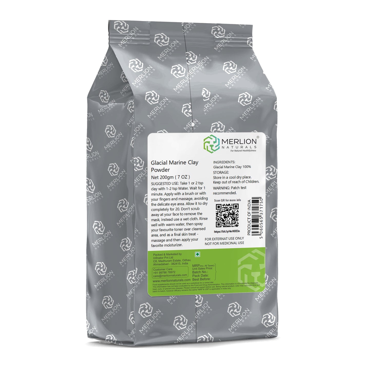 Merlion Naturals Glacial Marine Clay Powder