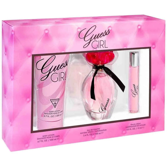 Guess Girl Set 3p 3.4 oz W EDT Spray