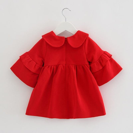 Christmas Baby Girl Clothes Cotton Party Dresses For Girls Newborn Kids Warm Toddler Unique Design