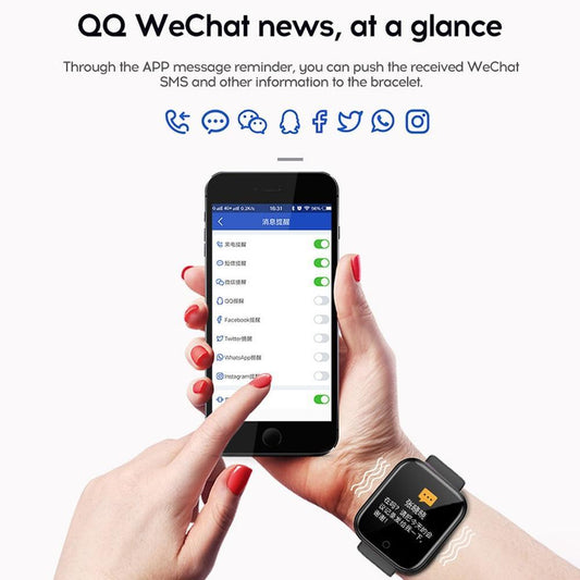 Elegant Popular Smart Watch For Women and Men D20 Pro Men Smartwatch for IOS and Android Sistems With Heart Rate Monitor Blood Pressure Sports Tracker Wristband