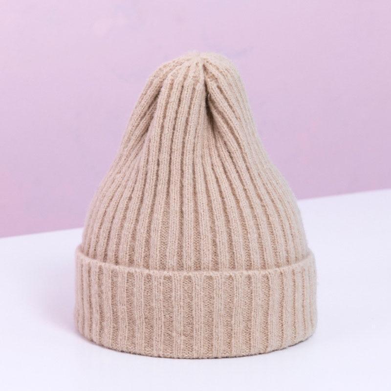 Winter Warm Baby Hat Fur Pompom