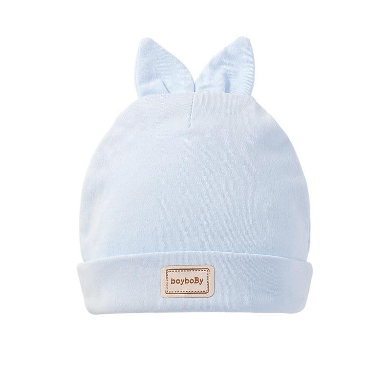 Cute Kids Hat with Bibs Candy Solid Colors for Boys and Girls Beanies Hats Cotton new Born Baby caps & Bibs