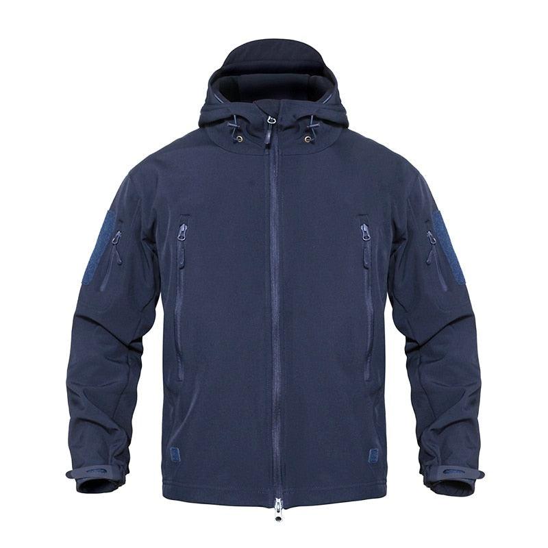Tactical Water Resistant Jacket Waterproof Windbreaker Hooded