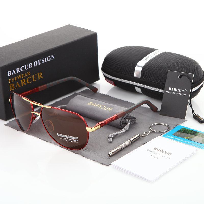 Luxury Popular  Aluminum Magnesium Men's Sunglasses