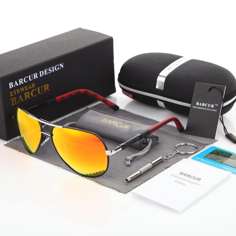 Luxury Popular  Aluminum Magnesium Men's Sunglasses