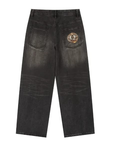 QE Vintage Wash Heavyweight Denim Jeans