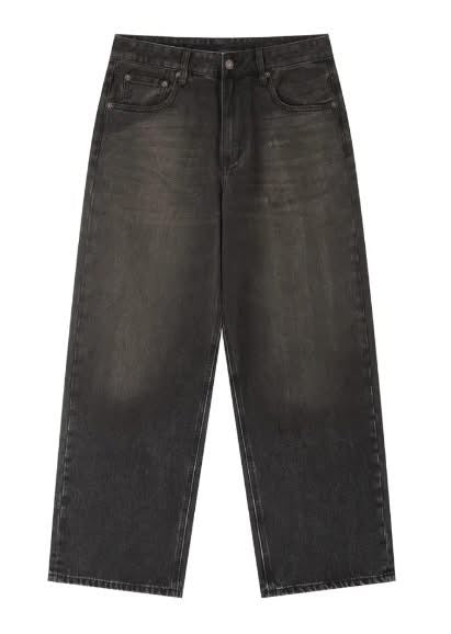 QE Vintage Wash Heavyweight Denim Jeans