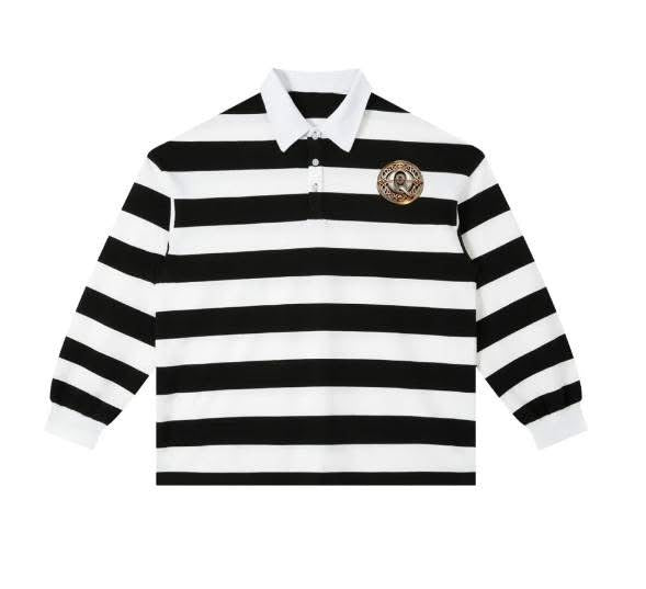 QE Color Stripe Polo