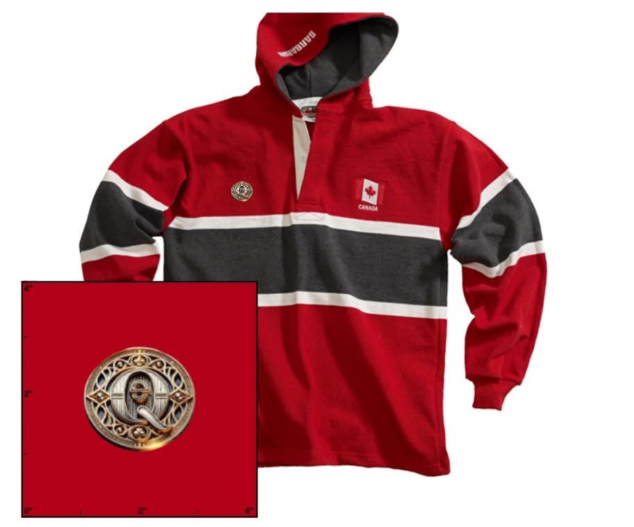 QE Unisex World Rugby Hoodie