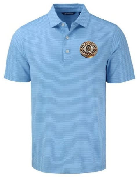 QE Stripe Stretch Polo