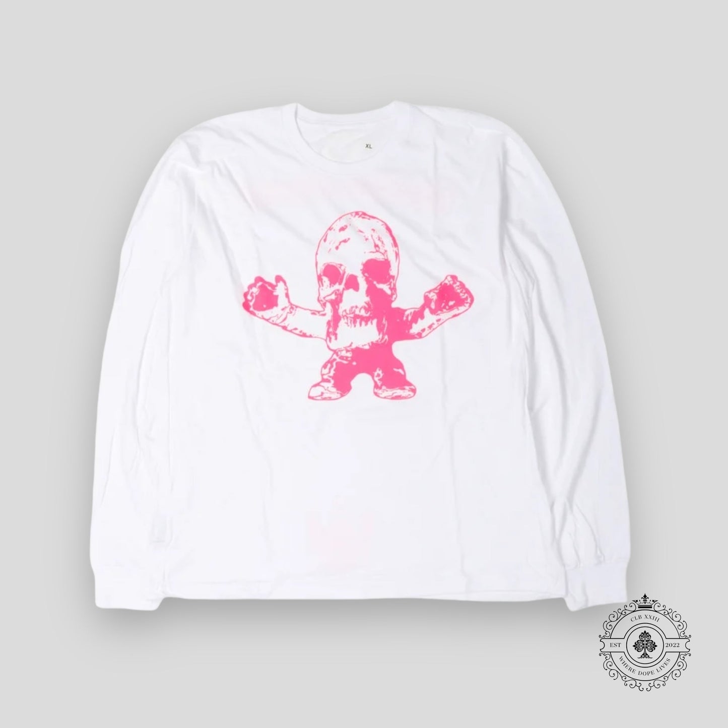 Chrome Hearts Foti Harris Teeter L/S Tee in White