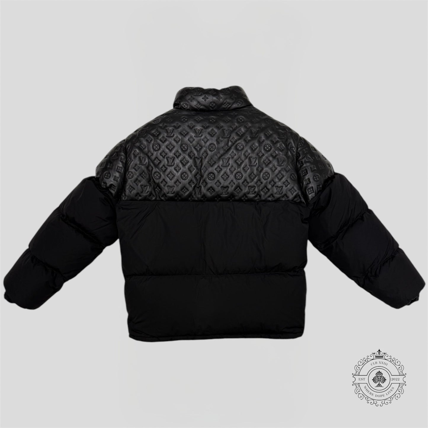 Louis Vuitton Oversized Down Puffer Jacket in Black