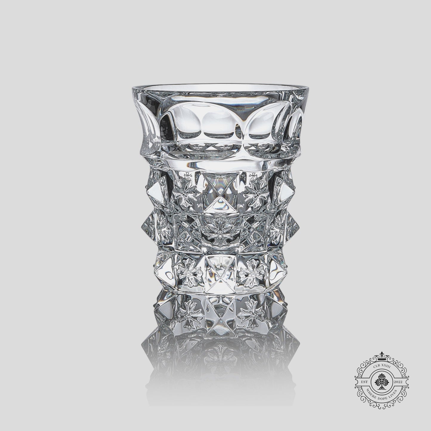 Chrome Hearts X Baccarat Pyramid Tumbler Glass Set